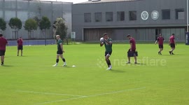 Wales train ahead of Fiji opener in Bordeaux, France