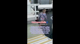 Woman SWIMS through flooded street after hurricane Idalia hits Florida Part 5/5