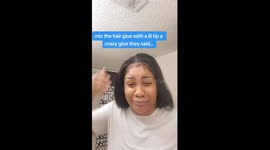 My name is Alecia and I incoorperated crazy glue with my regular hair glue to slay my lace front wig.