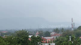 Smog shrouds Padang as air quality is 6 times worse than WHO guidelines