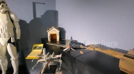 Luke Skywalker's long-lost X-wing starfighter highlight of amazing Hollywood auction