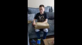 Boy who asked for MacBook for birthday given apple, macaroni and book by prankster mum Part 2/2