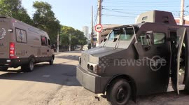 Simulation of Terrorist Attack on The US Consulate in Sao Paulo, Brazil