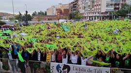 Thousands rally in Madrid to demand an end to bullfighting on 16th September, 2023. The Animalist Party With the Environment (PACMA) convenes this Saturday, September 16, a large demonstration of a state character in front of the bullring of Las Ventas in