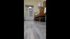 Ukraine war veteran's inspiring hospital workout after surviving amputation