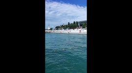 Sochi residents are up in arms against a woman who “rented” an entire beach during rush hour