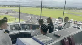 Kate visits Royal Naval Air Station Yeovilton in UK