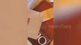 Artist makes hole-punch portrait of iconic 106-year-old Filipina tattooist Whang-od