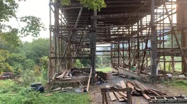 Derelict Barn Demolition