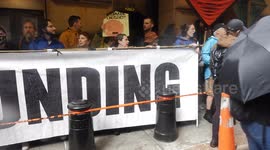 Newsflare Edit - Over 100 Demonstrators Detained in New York City Urging the Federal Reserve to Cease Fossil Fuel Financing