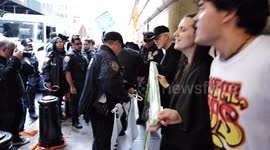 Calls  for End to Fossil Fuel Financing: Over 100 Protesters Apprehended in New York City