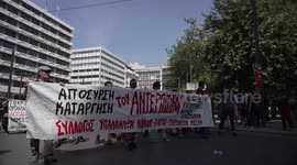 Greek workers strike against planned labor law changes