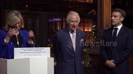 Macron praises King's commitment to climate and biodiversity initiatives in Paris, France