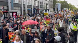 Thousands march against ULEZ in central London