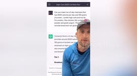Personal trainer uses ChatGPT prompts to make tailor-made meal plan - saving hours a week