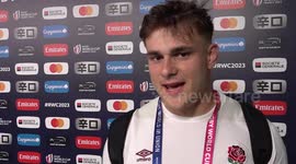 England 71-0 Chile: Theo Dan mixed zone interview