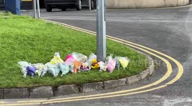 Tributes left for nine-year-old killed in hit-and-run in Ireland