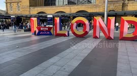 Beefeater and Rachel Joy installation at King’s Cross Station