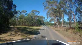 Extremely Close Call With A Semi On A Narrow Road