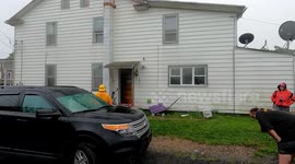 Kitchen Fire, Aristes, Columbia County, Pennsylvania