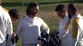 Ryder Cup 2023 Team Europe Photo Shoot in Rome, Italy