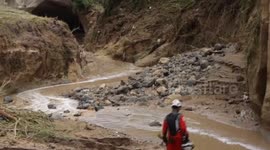 Search resumes for 13 missing due to rains in Guatemala City, Guatemala