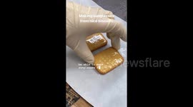 Man goes viral creating bizarre sunglasses out of McMuffins, Digestives, and jeans