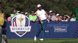 Players practise ahead of Ryder Cup in Rome, Italy