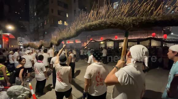 The Tai Hang Fire Dragon roars back in post-pandemic Hong Kong