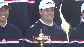 Team USA take a team photo in Rome, Italy ahead of the 2023 Ryder Cup