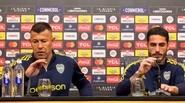 Jorge Almiron and Nicolas Figal post-match press conference in Buenos Aires, Argentina
