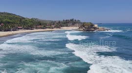 Klayar beach in Indonesia 2023