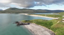 Seilebost, Isle of Harris. Audio Gaelic psalm …..Mavic 3
