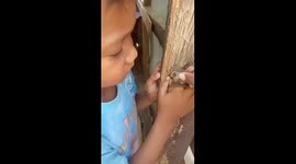 Child rescued from door lock mishap: a happy ending in Klaten, Indonesia