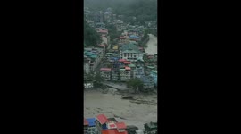 Sikkim: Cloudburst causes flood-like situation in Singtam, 23 soldiers missing , several civilian feared dead