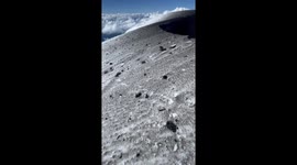 The View From The Top Of A Volcano