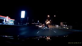Truck Crashes on Road Spilling Lemons Everywhere