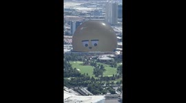 Las Vegas' giant Sphere amuses and delights family at The Stratosphere Hotel