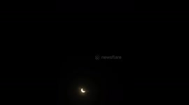 Impressive time-lapse of solar eclipse over Singapore