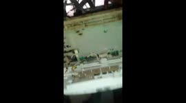 Boiler infested with cockroaches