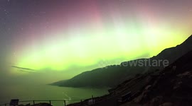 Slieve League Aurora St. Patricks day 2015