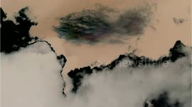 Cumulonimbus clouds effectt video 'negative'