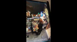 Ghost yanks bottle out of my hand at Applebees restaurant