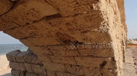Scientists discovered the secrets that keep ancient Roman and Mayan buildings standing in Caesarea, Israel