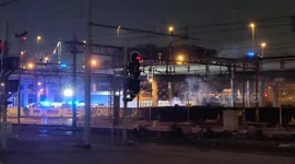 Bus falls from a bridge near Venice, Italy