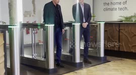 The Prince of Wales hailes eco-friendly start-up technology businesses in London, UK