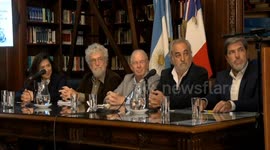 Tribute to the Dutch journalists who revealed the crimes of the dictatorship in the '78 World Cup in Buenos Aires, Argentina