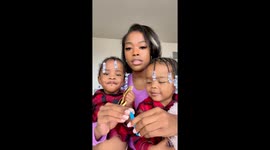 I’m so done having kids, my daughter got a penny stuck in between her gap!