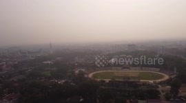 Indonesia air quality is getting worse, and thousands of masks are being distributed to the public.