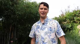 Dad has 'no need’ to take holidays after creating 'jungle’ in garden